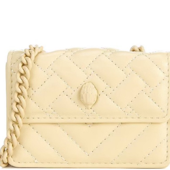 NWT Kurt Geiger London Micro Solid Quilted Crossbody Bag - Picture 2 of 5